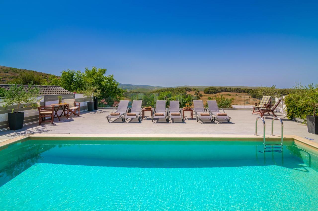 Villa Tramonto With Private Heated Pool, By Zantewize Volímai Екстериор снимка