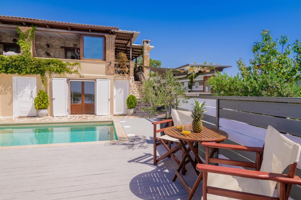 Villa Tramonto With Private Heated Pool, By Zantewize Volímai Екстериор снимка