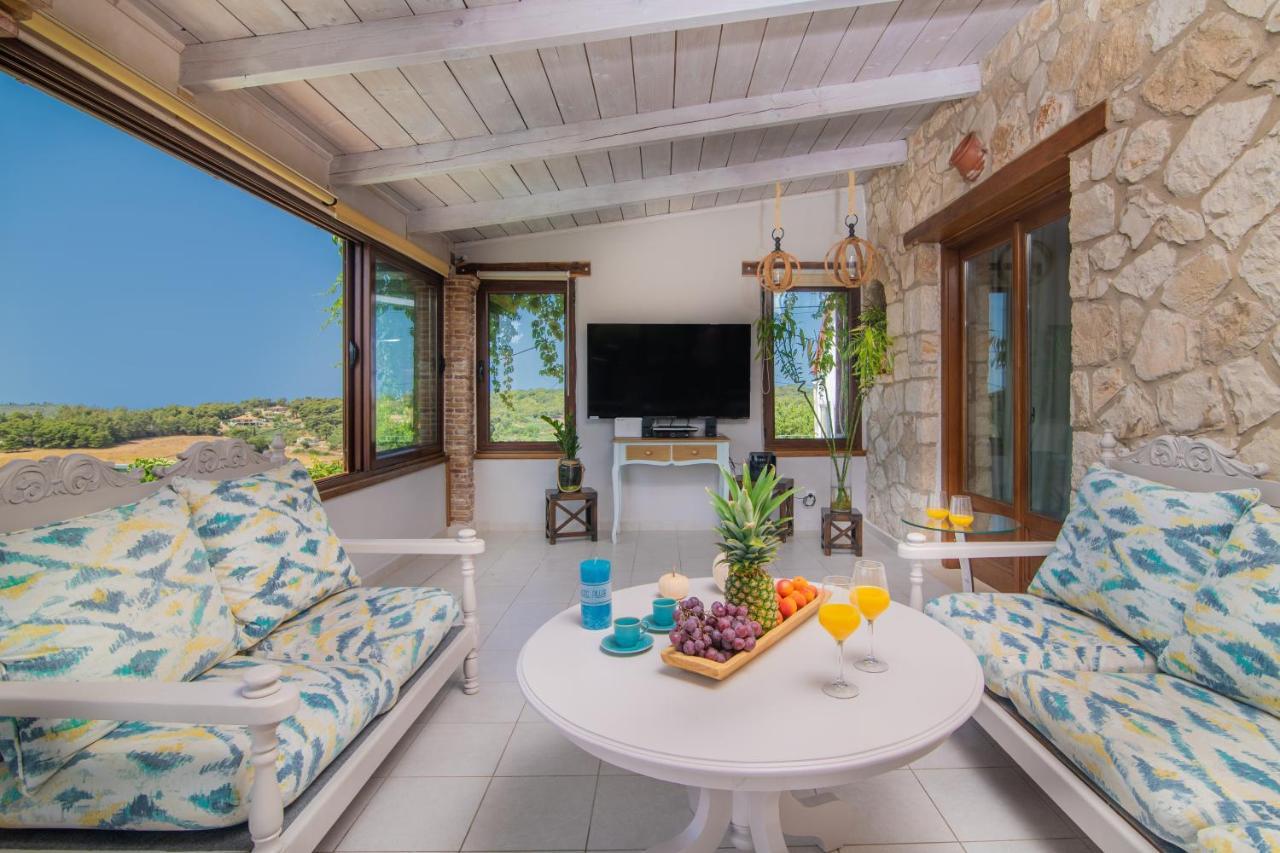 Villa Tramonto With Private Heated Pool, By Zantewize Volímai Екстериор снимка